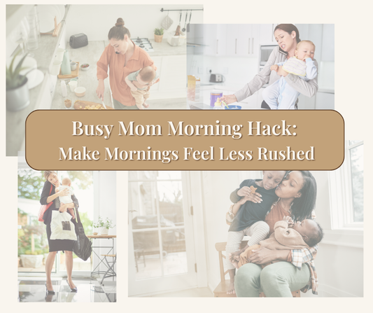 Busy Mom Morning Hack: Make Mornings Feel Less Rushed