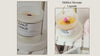 hidden message capsule inside of the ember notes candle